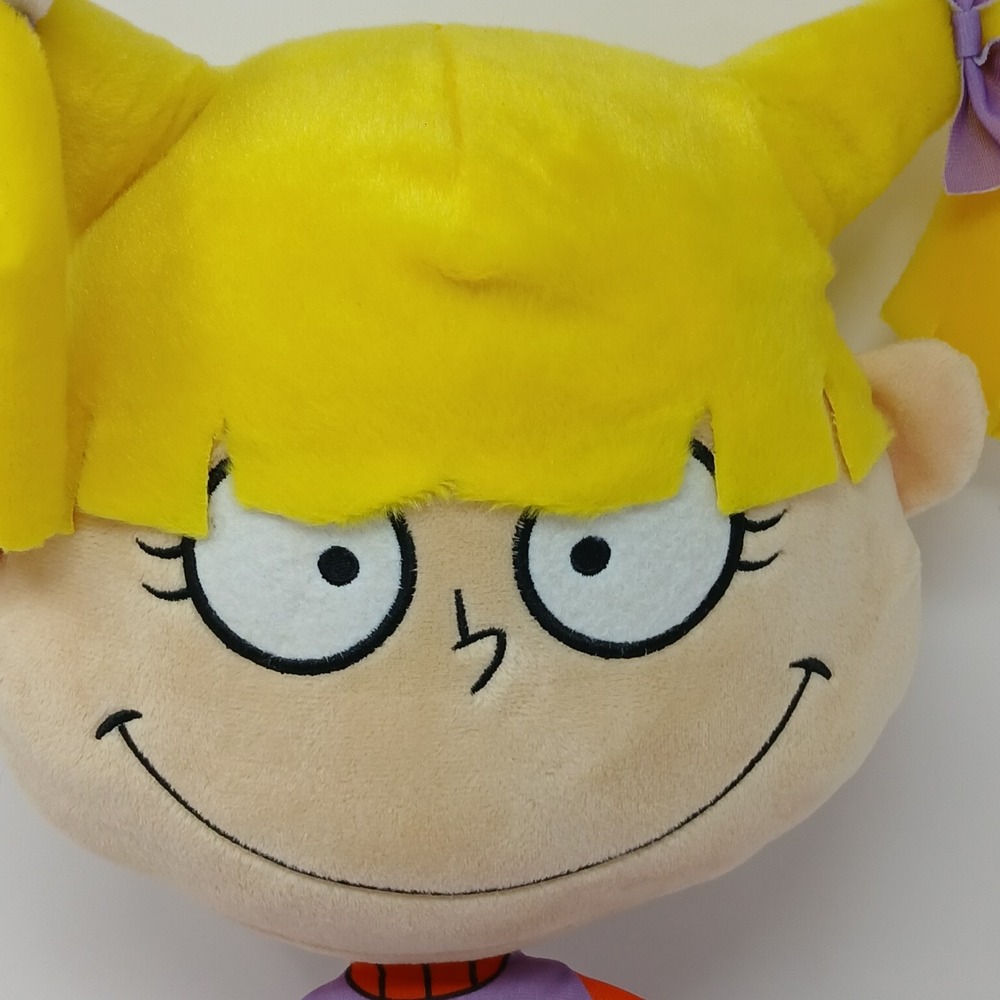 Rugrats Nickelodeon Angelica Pickles Plush Large 17" Soft Toy With Tags - Picture 9 of 12